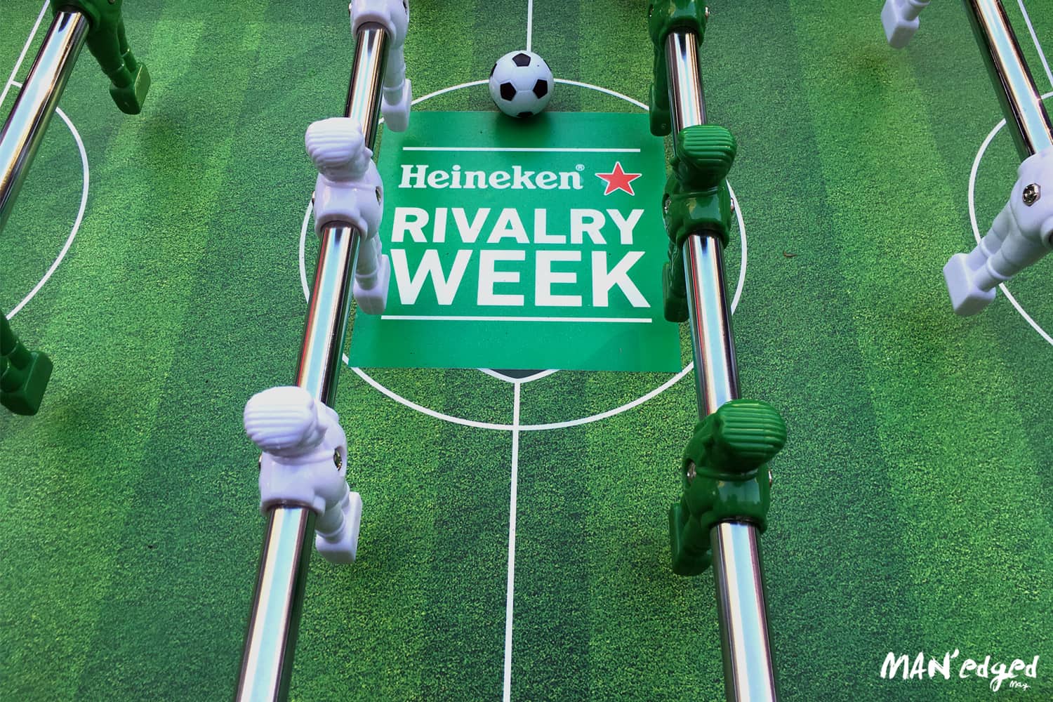 The Heineken and MLS Rivalry week launch featuring the New York Red Bulls and NYCFC