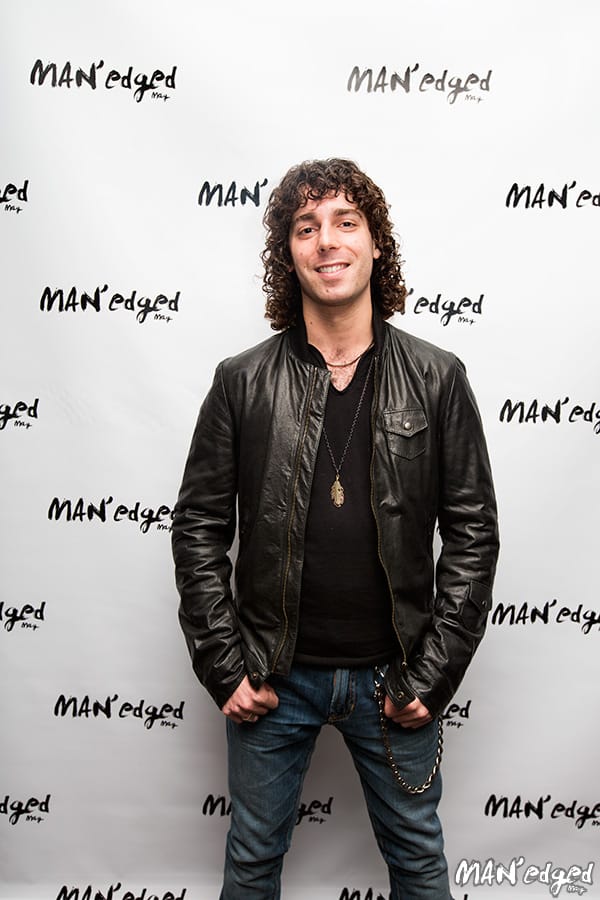 Tennessee based music artist Josh Taerk at the MAN'edged Magazine New York Men's Fashion Week Celebration in New York City.