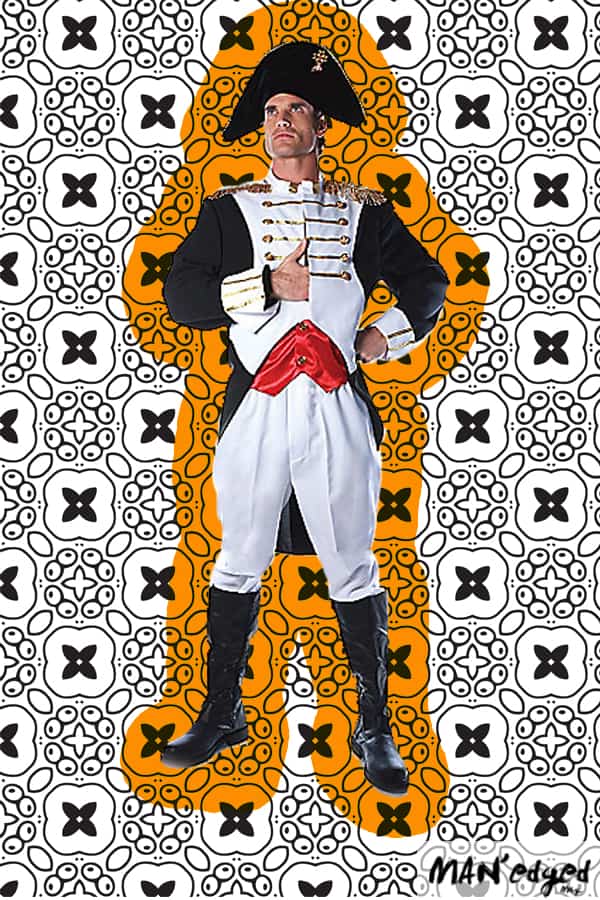 Napoleon men's halloween costume via MAN'edged Magazine