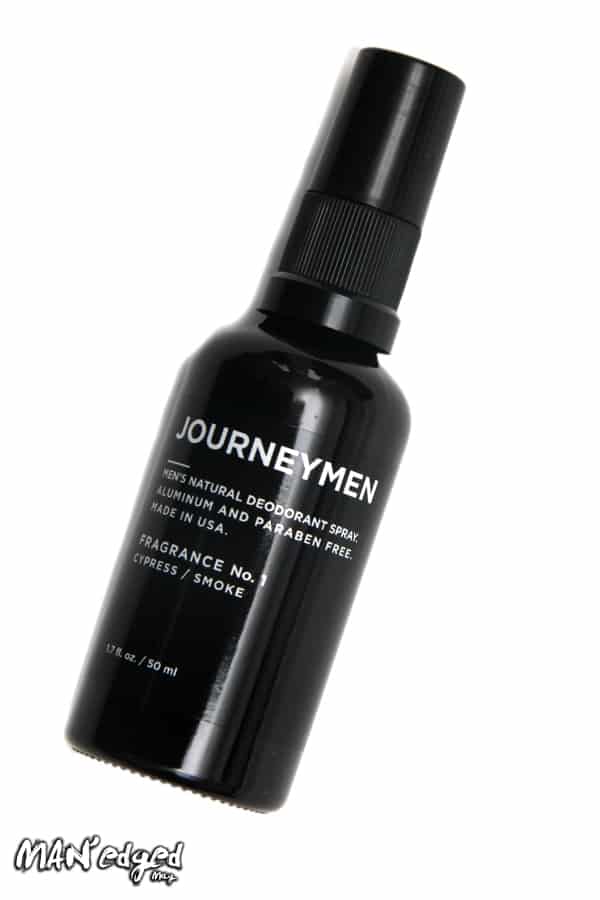 Editor's Pick: all-natural spray-on men's deodorant from Journeymen