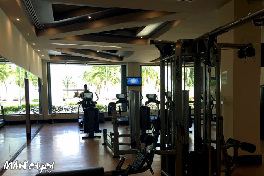 A look inside the gym at Palace Resorts Moon Palace Cancun