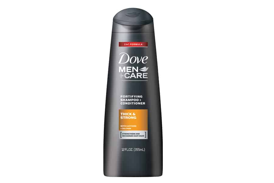 Men Dove Care Shampoo Bottle