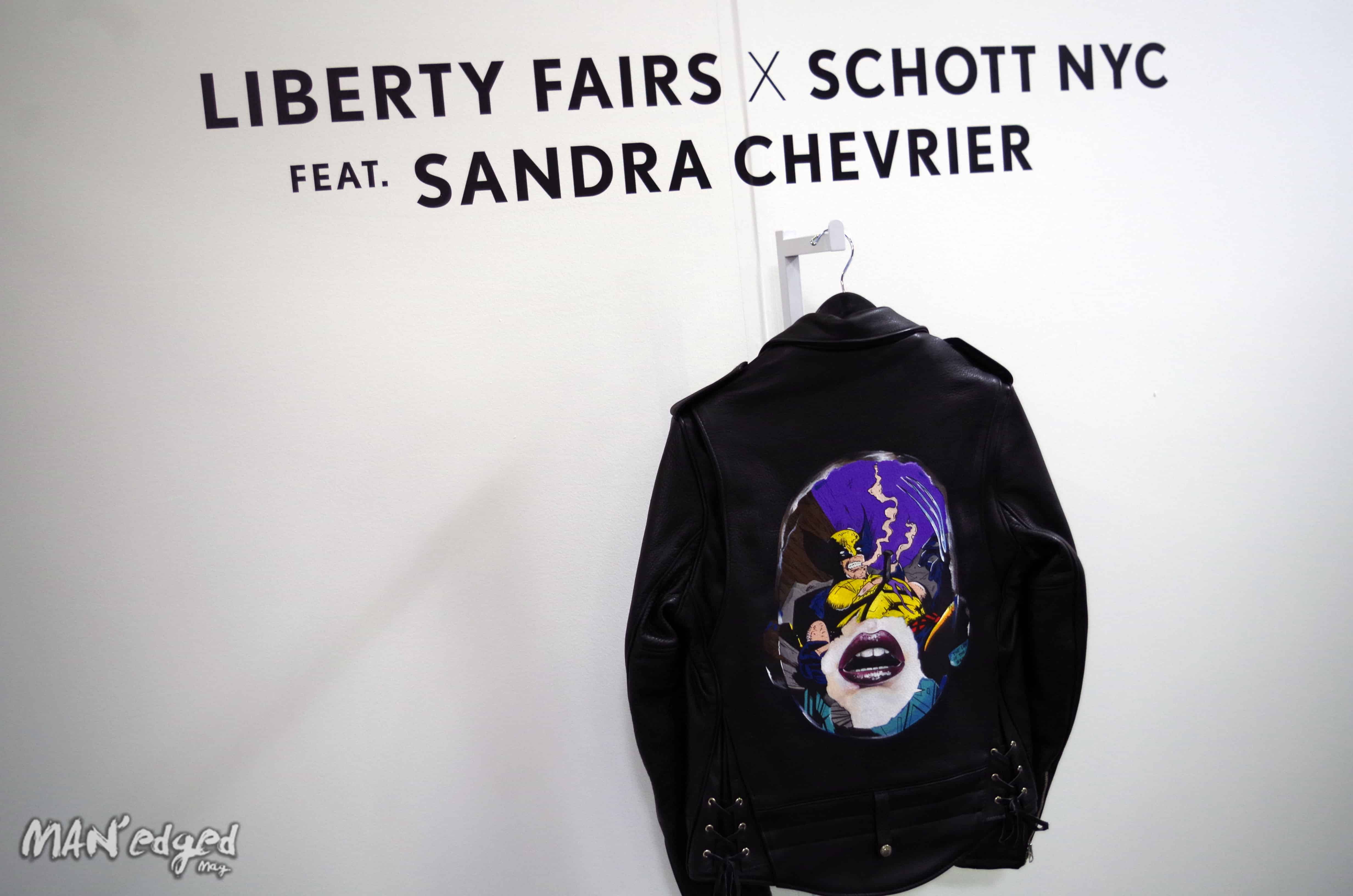 Liberty Fairs Art for Africa Levis and Schott NYC presentation
