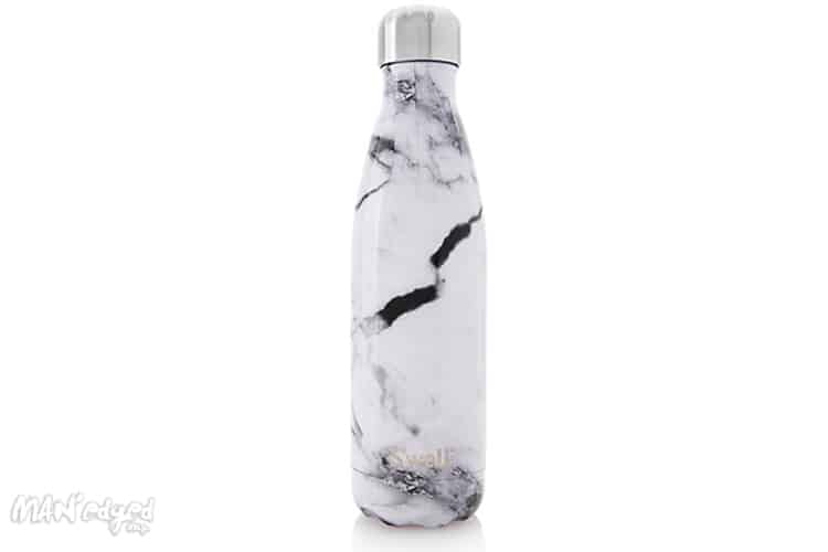 SWell marble colored water bottle