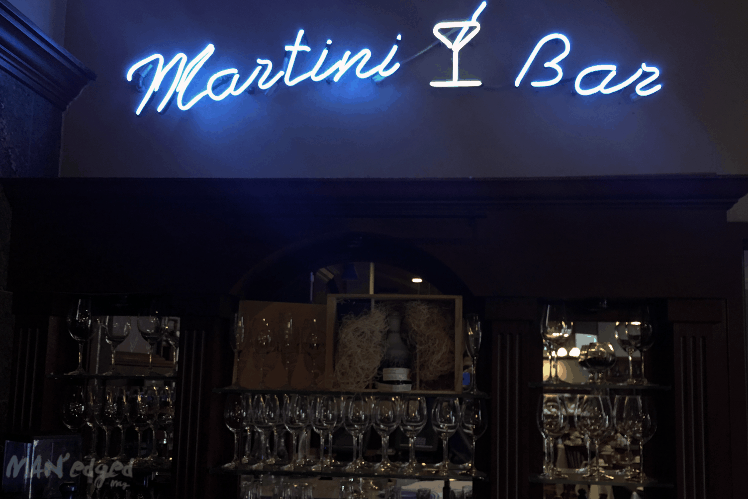 martini bar and bar