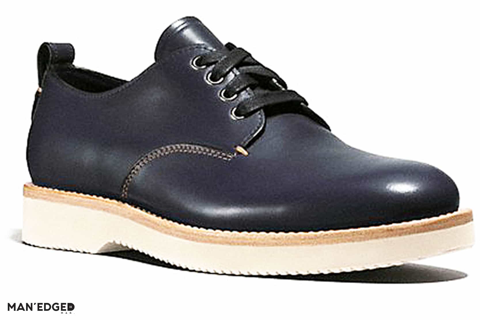 Men's Derby Shoe from Coach featured in Gift Ideas for the Dapper Guy