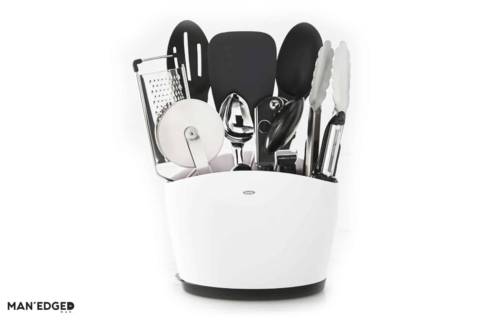 Gifts to Give to the Chef Guy or anyone that enjoys the kitchen OXO kitchen utencil set