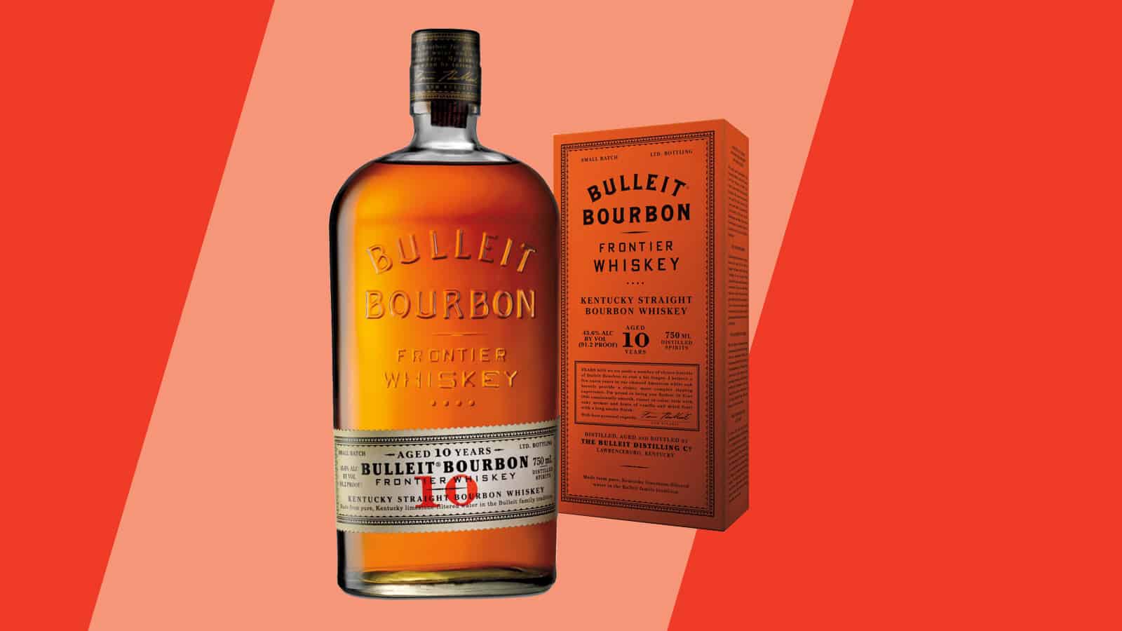 Bulleit Bourbon 10 Year Bottle