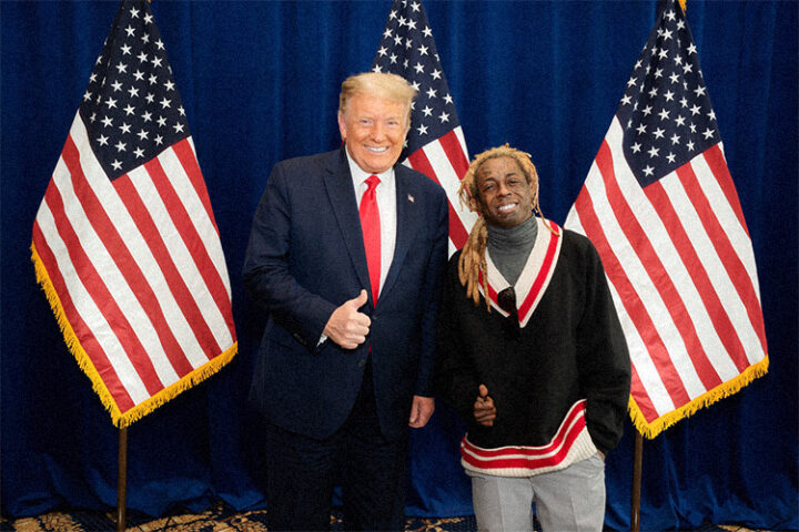 Rap Artist Lil Wayne Backs and Endorses President Trump