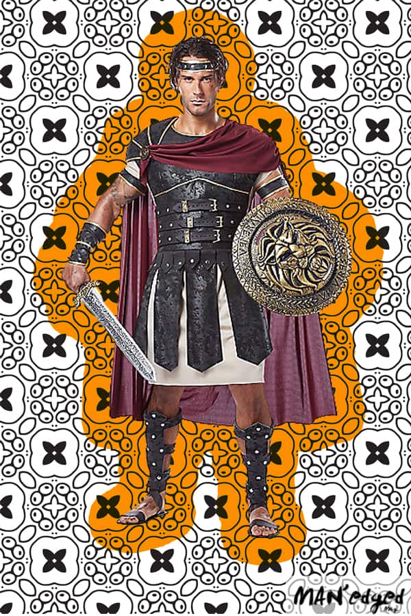 Men's Gladiator Halloween Costume 