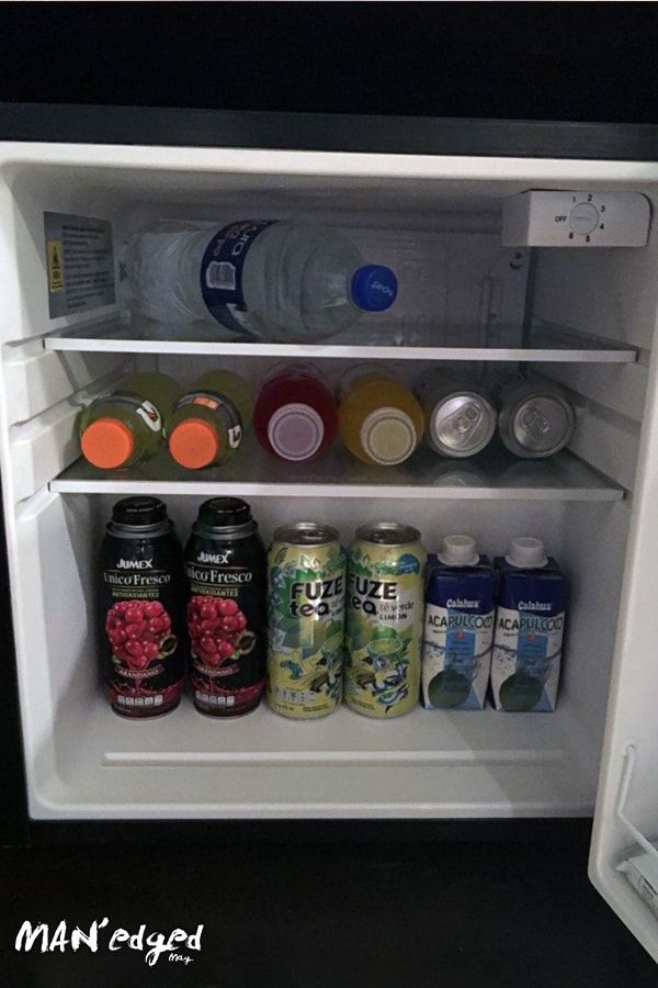 Healthy vacation assortment of drinks via Palace Resorts
