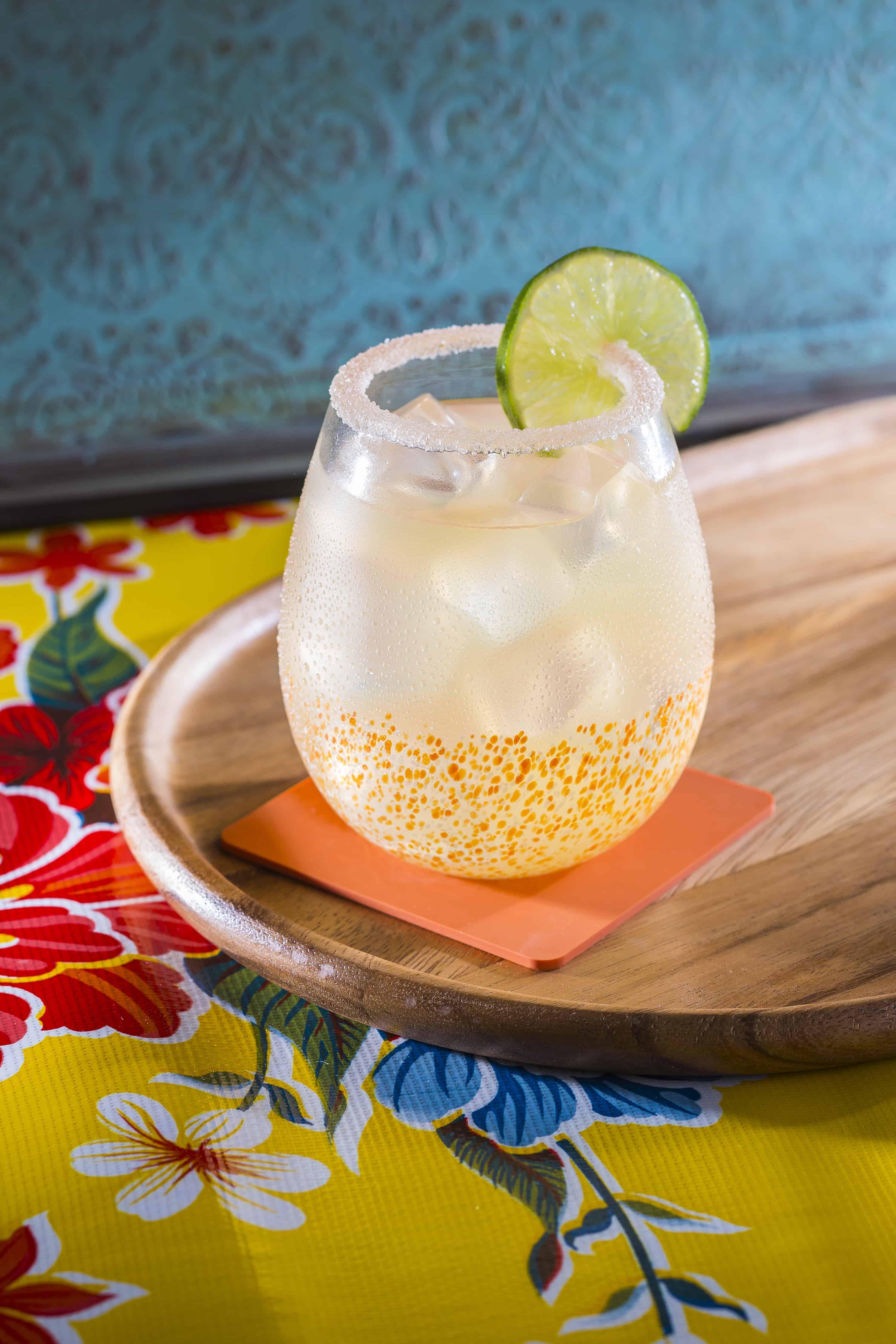 The classic margarita featuring Jose Cuervo tequila