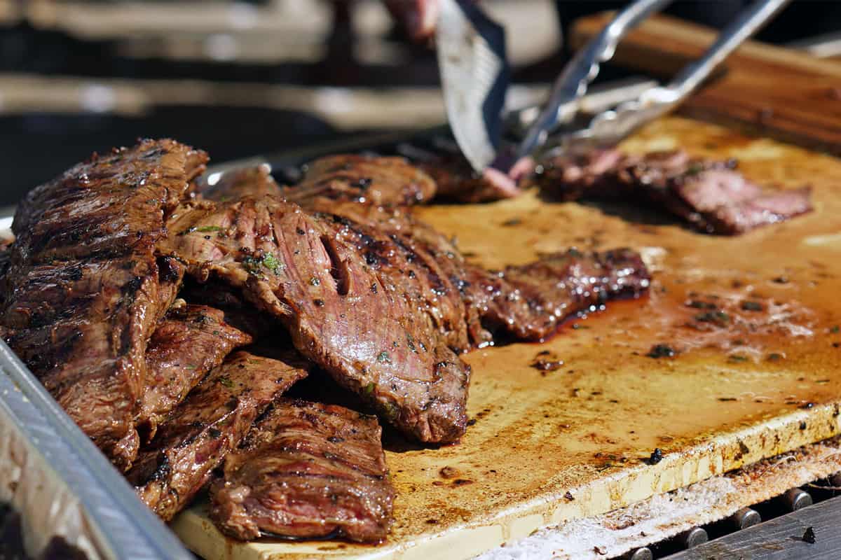 Grilled meat at NYC's Best Summer Food & Cocktail Festival