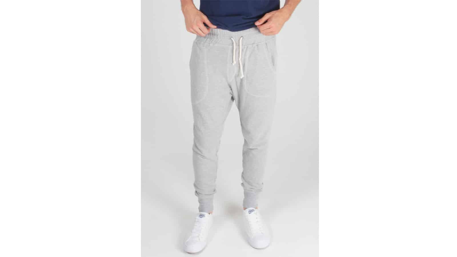 American Made Supply Co gray joggers featured in gift ideas for the boyfriend or husband