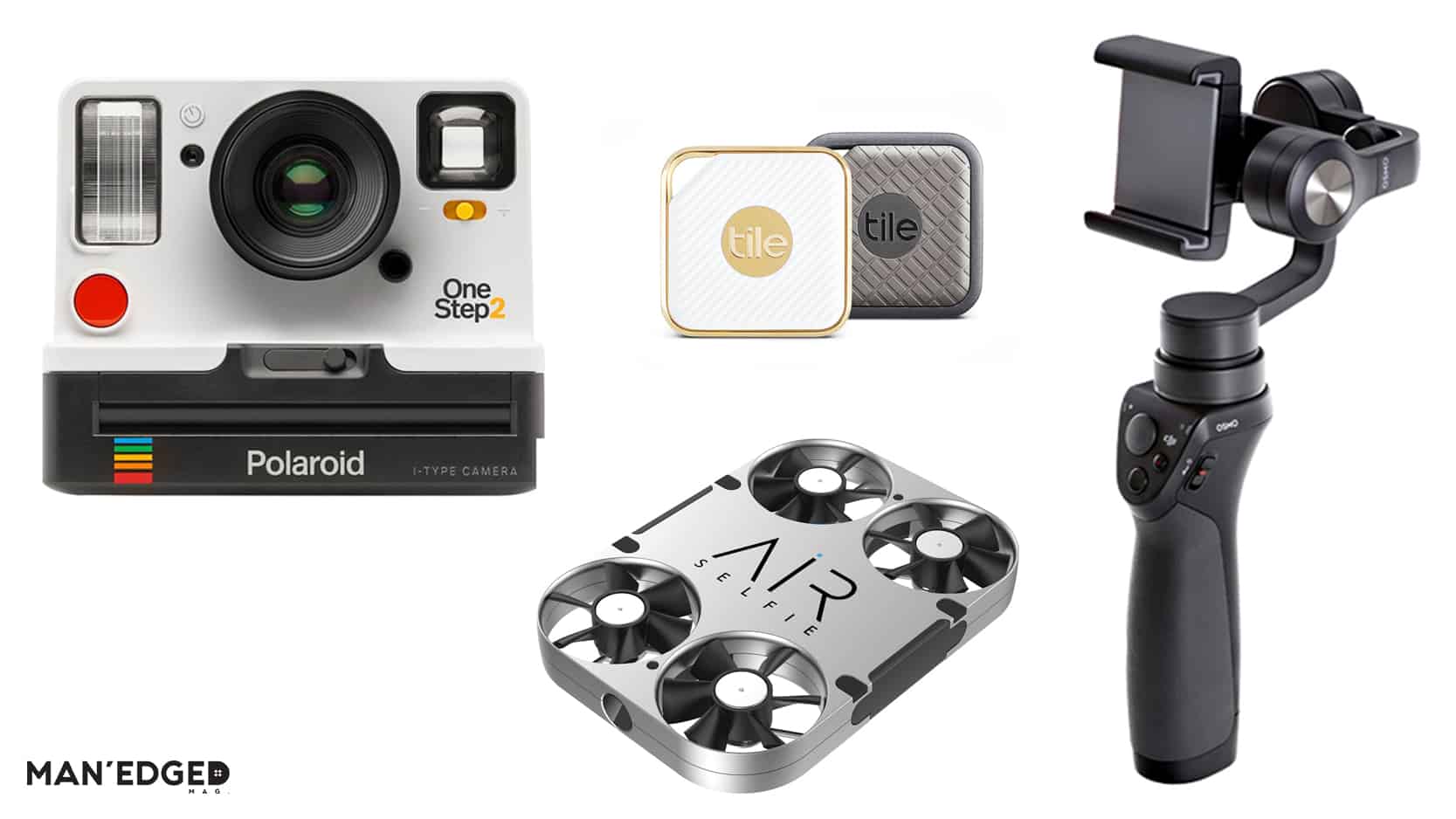 Tech gifts in MAN'edged Magazine's best gift ideas for the tech guy