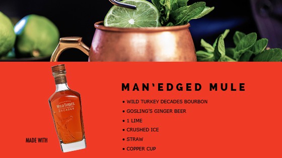 MAN'edged Mule Cocktail Recipe Card