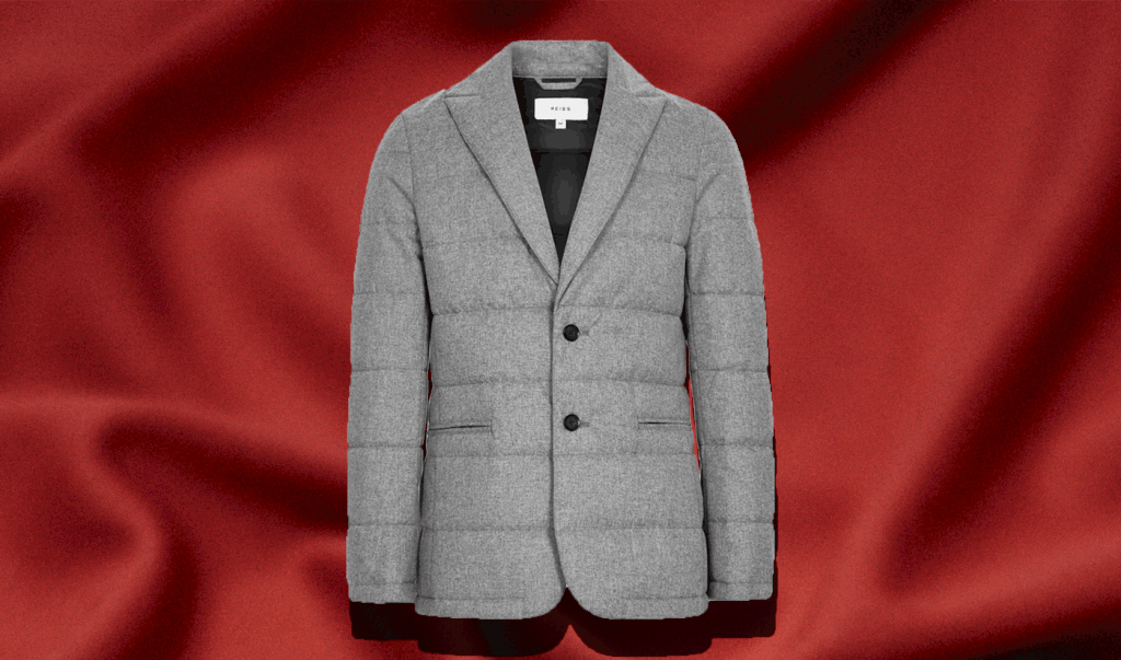 Quilted Jacket Men's Kadir in Grey in winter best men's coat roundup