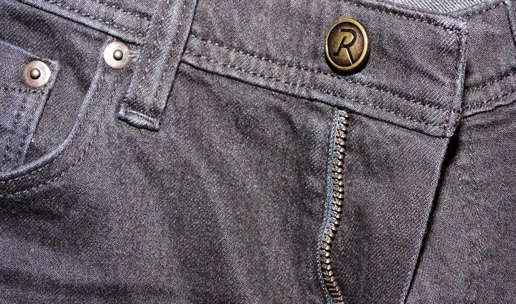 A close up of the best-fitting men's jeans.