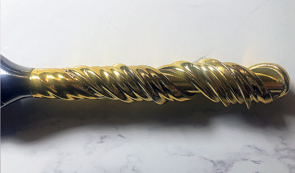 Gillette Men's Razor - the Razor Maker Maelstrom with 3-d gold handle