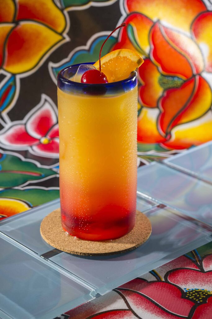 How to make a tequila sunrise