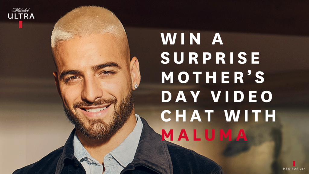 meet maluma for mothers day