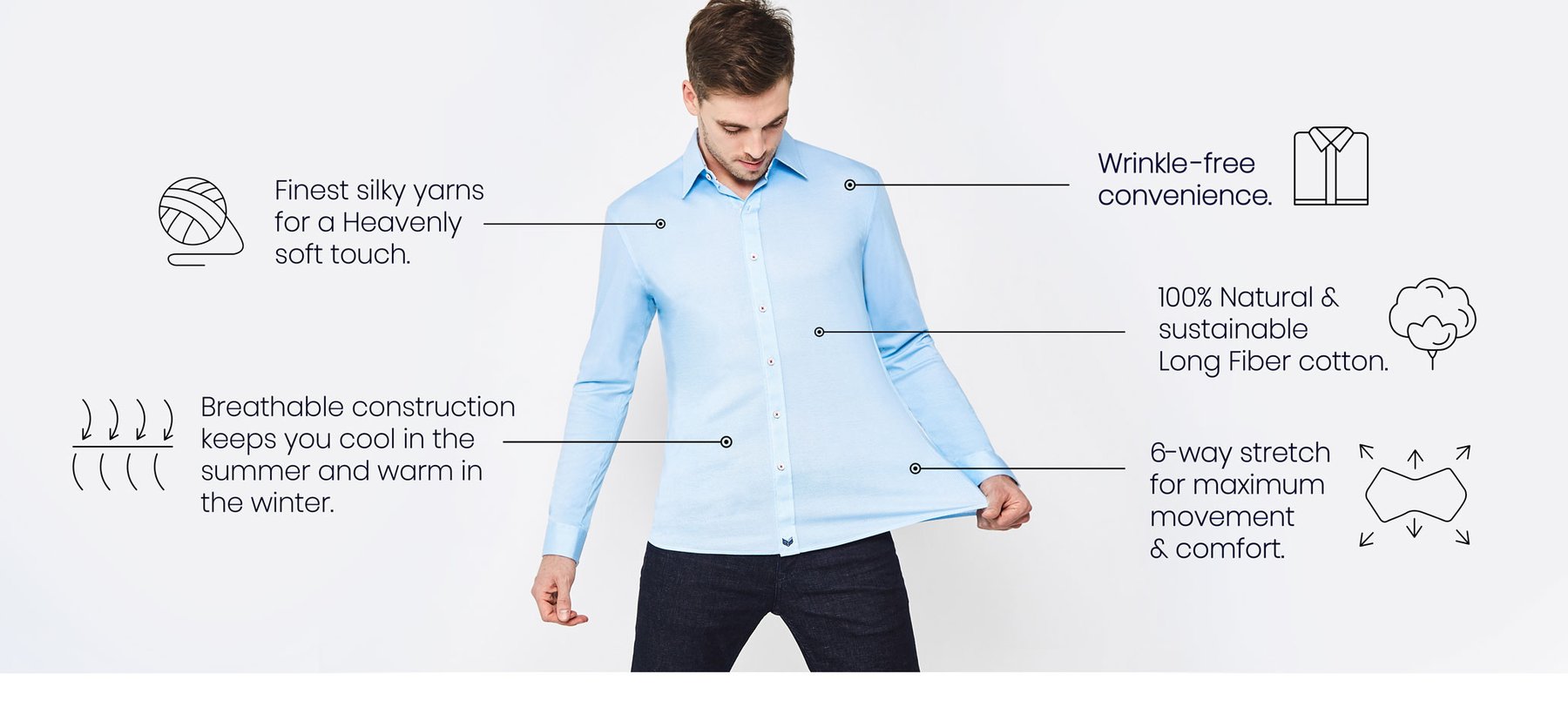 men's athletic fit dress shirts characteristics to look for when shopping