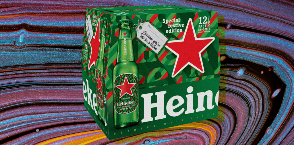 heineken limited edition holiday bottles