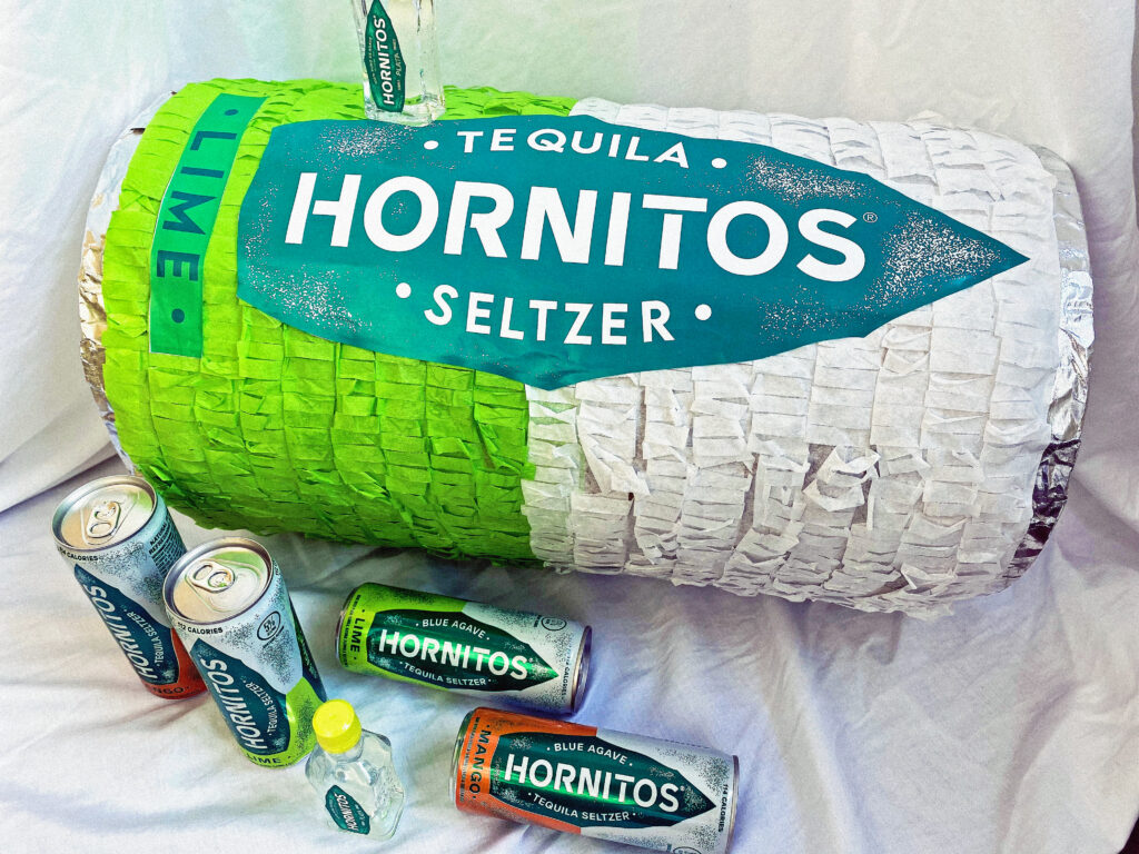 pinata of hornitos tequila selzter