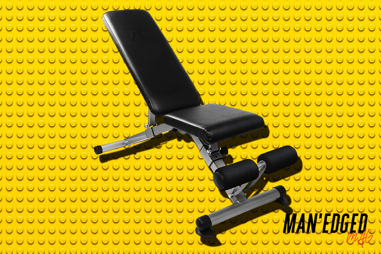 Best Badass Groomsmen Gift Ideas featuring a foldable weight bench