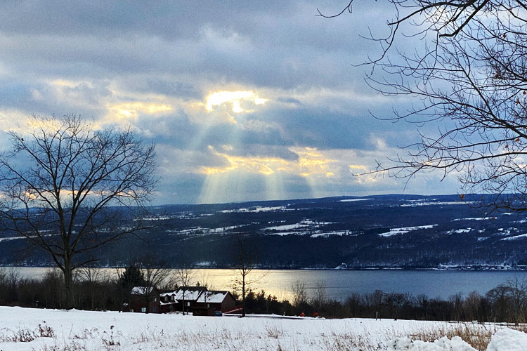 view of seneca lake