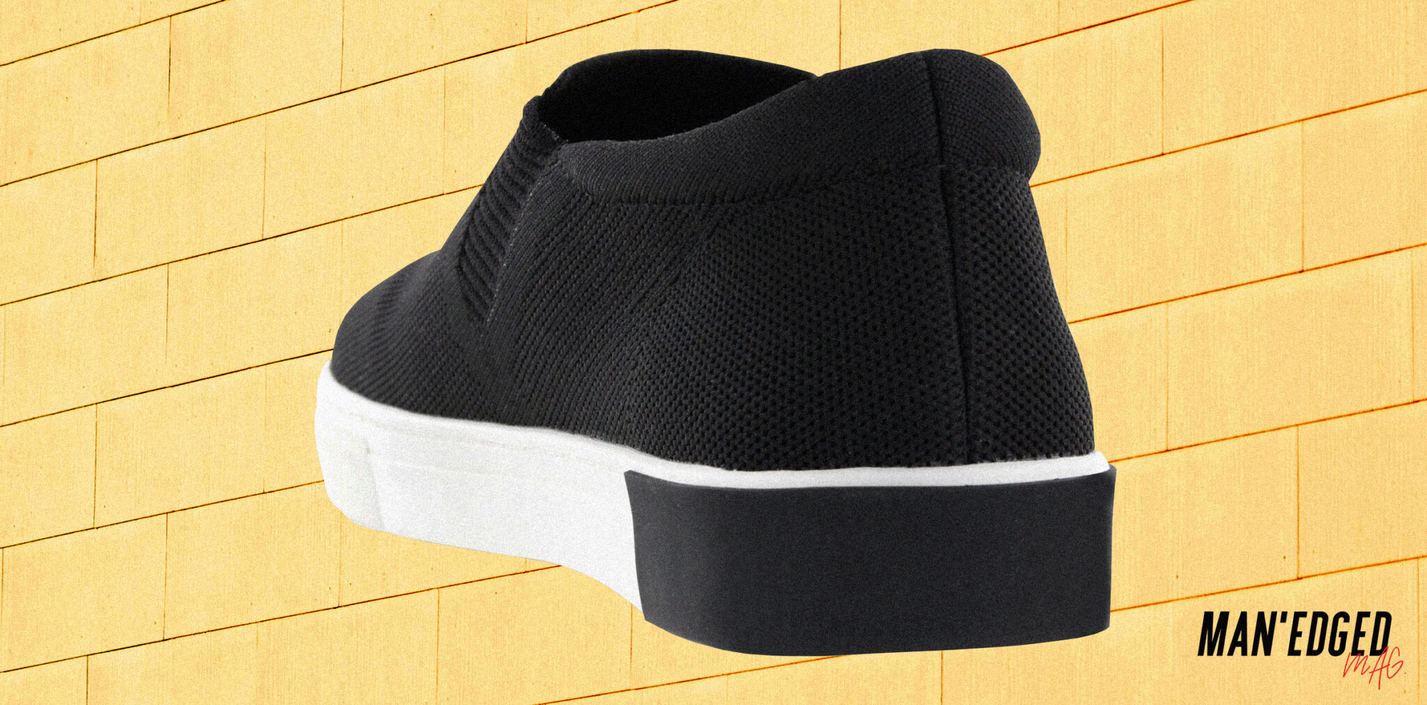 low profile men's slip-on sneaker