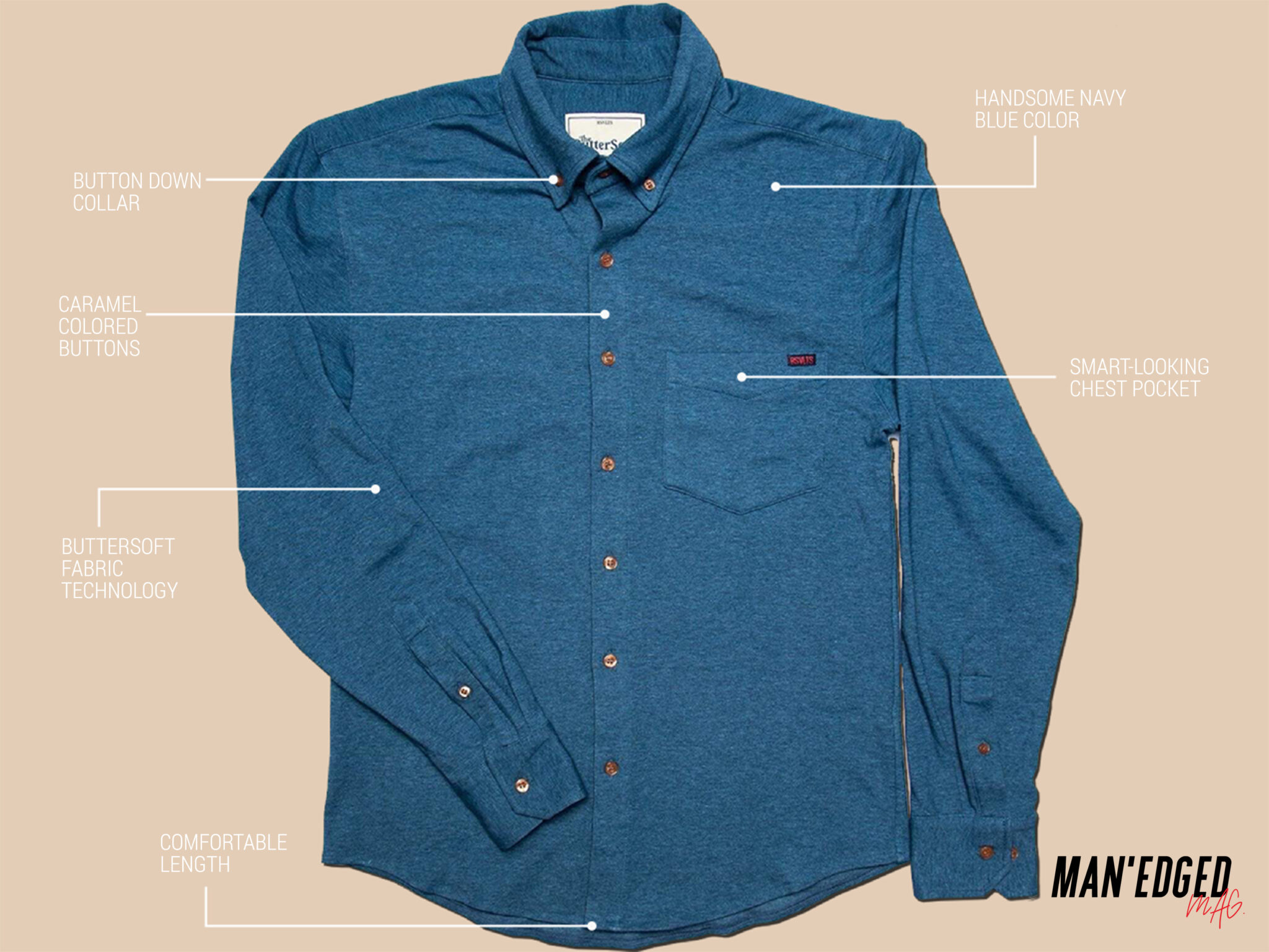 navy shirt man by rsvlts