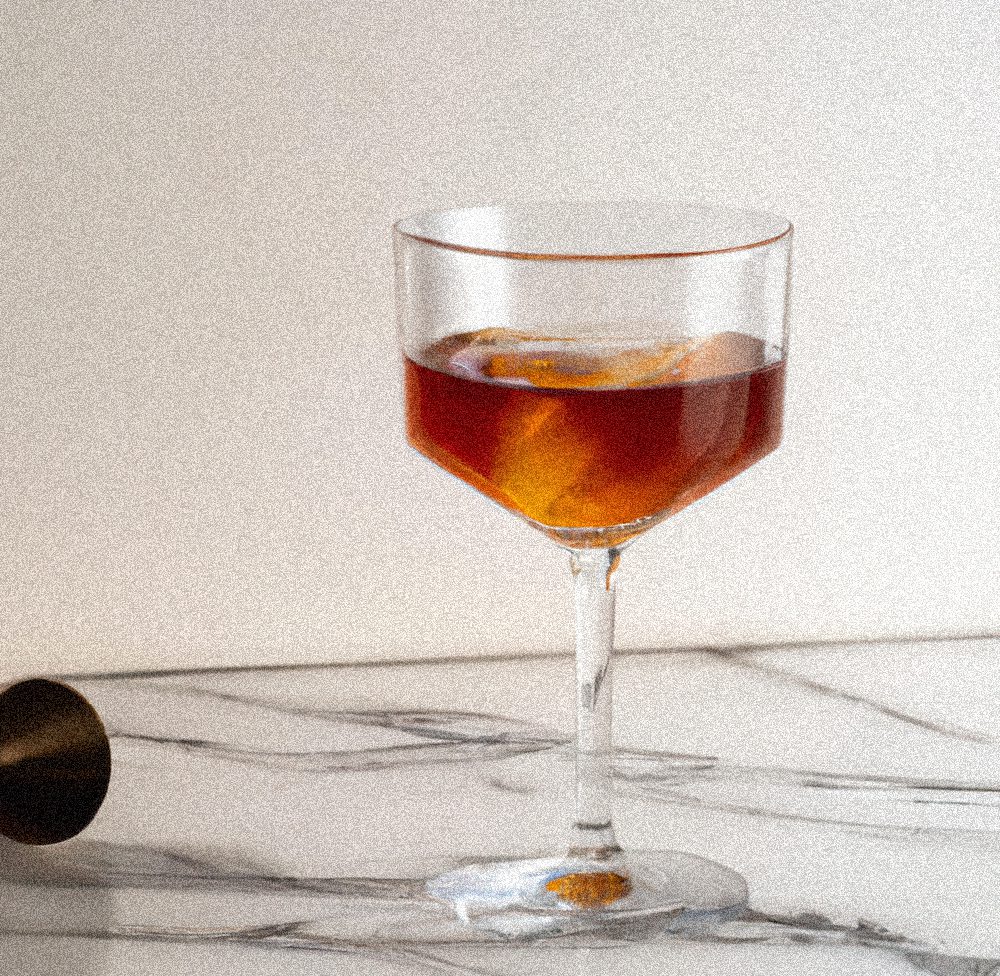 Manhattan vs Old Fashioned cover art highlight a sleek manhattan cocktail