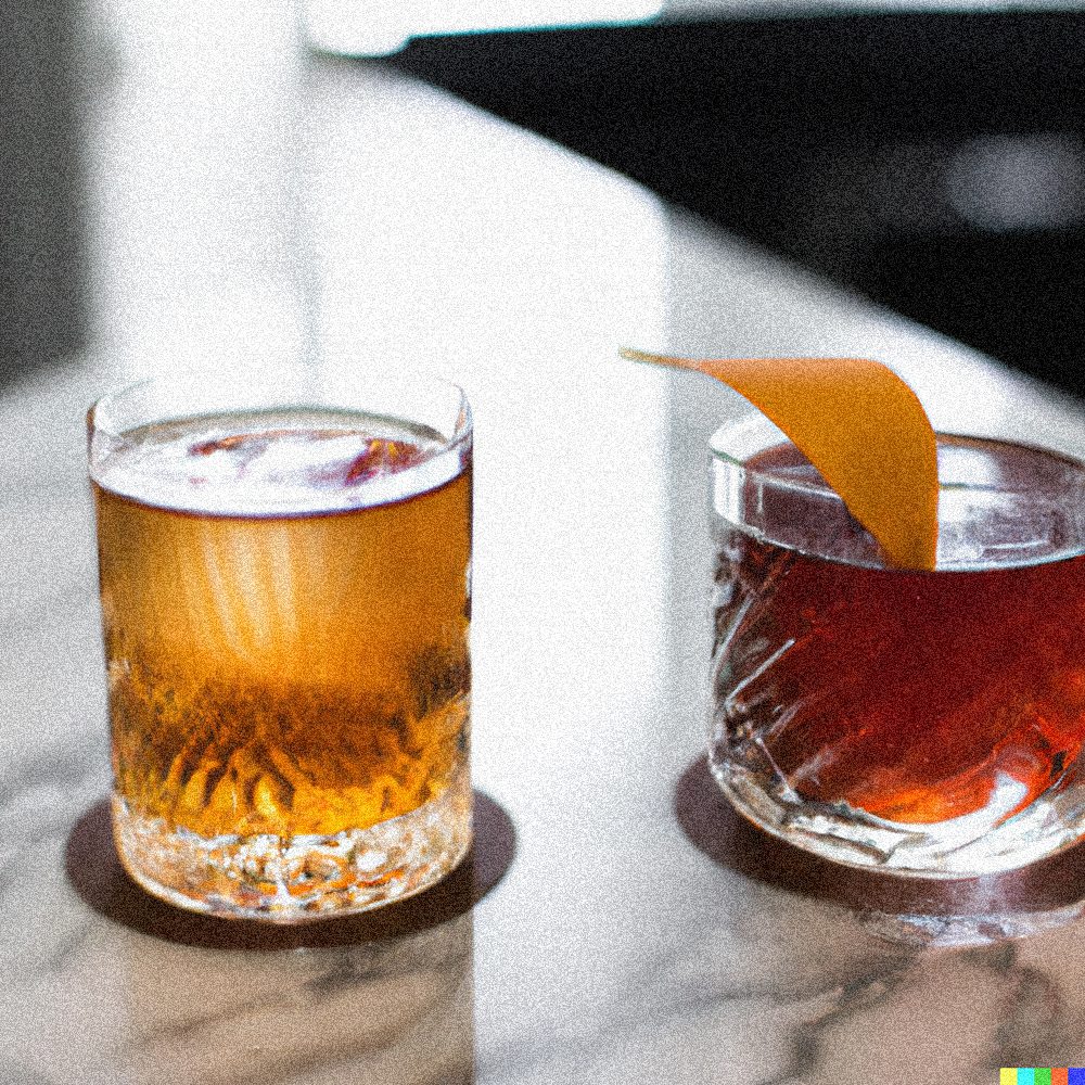 manhattan vs old fashioned cocktails