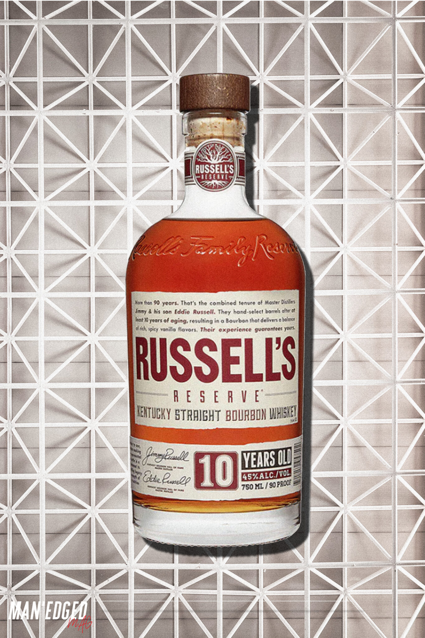 russell's 10 year whiskey bourbon