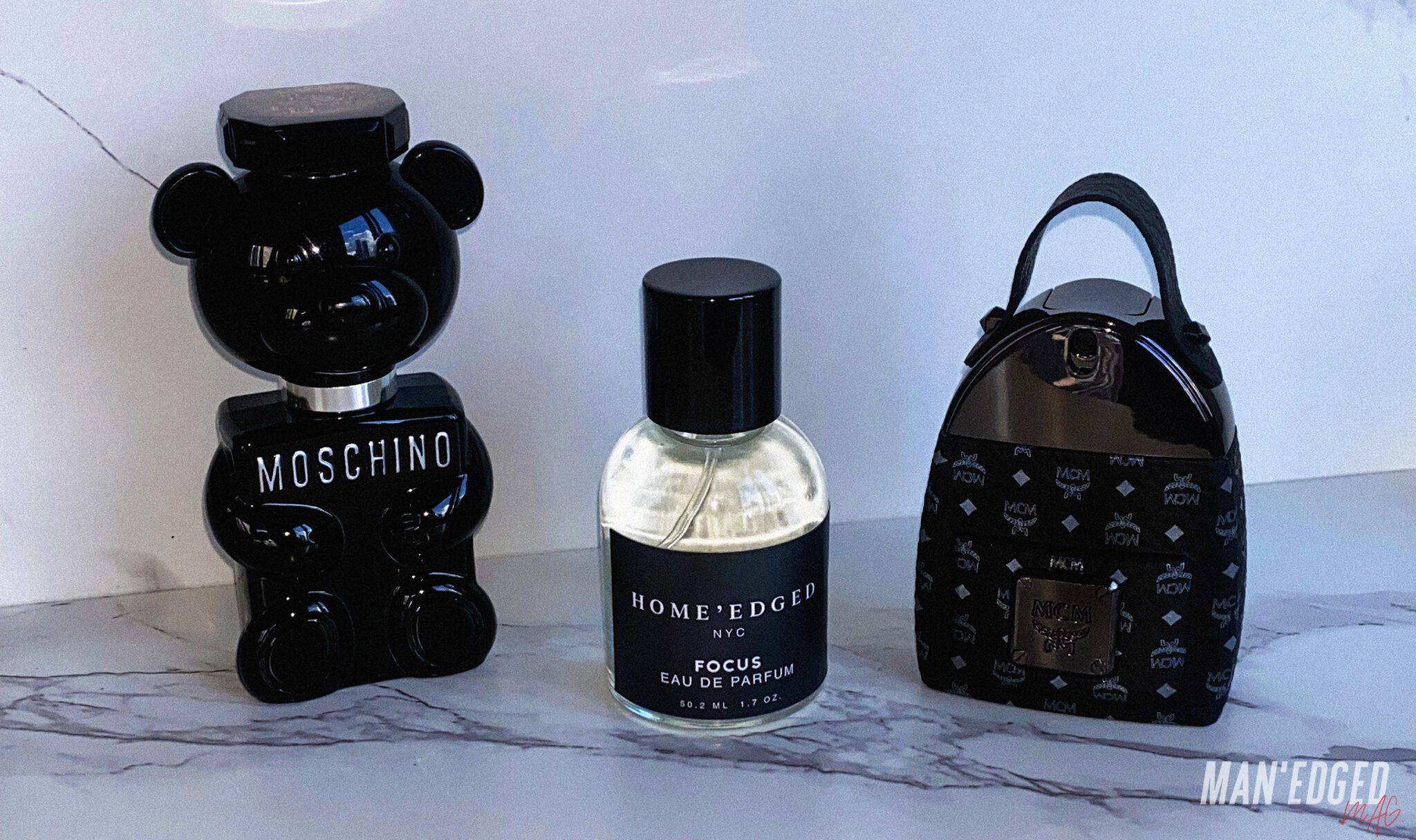 different types of colognes and their bottles